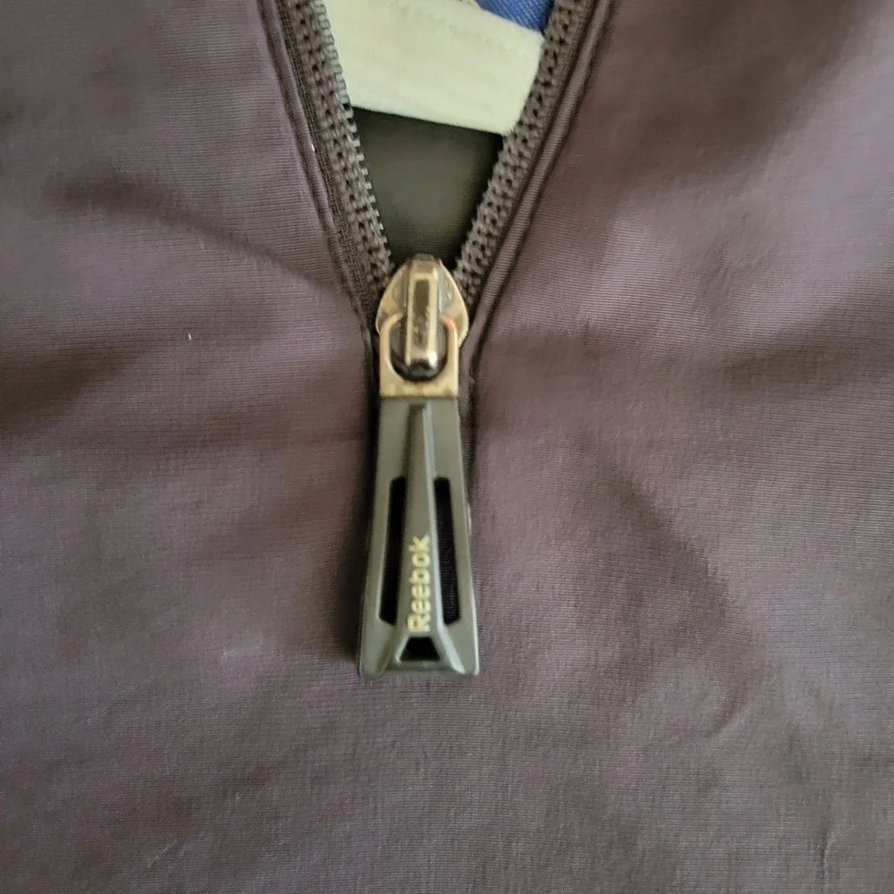 Vtg Oakland Raiders NFL Womens M Reebok On Field Windbreaker Jacket‎ PLEASE READ
